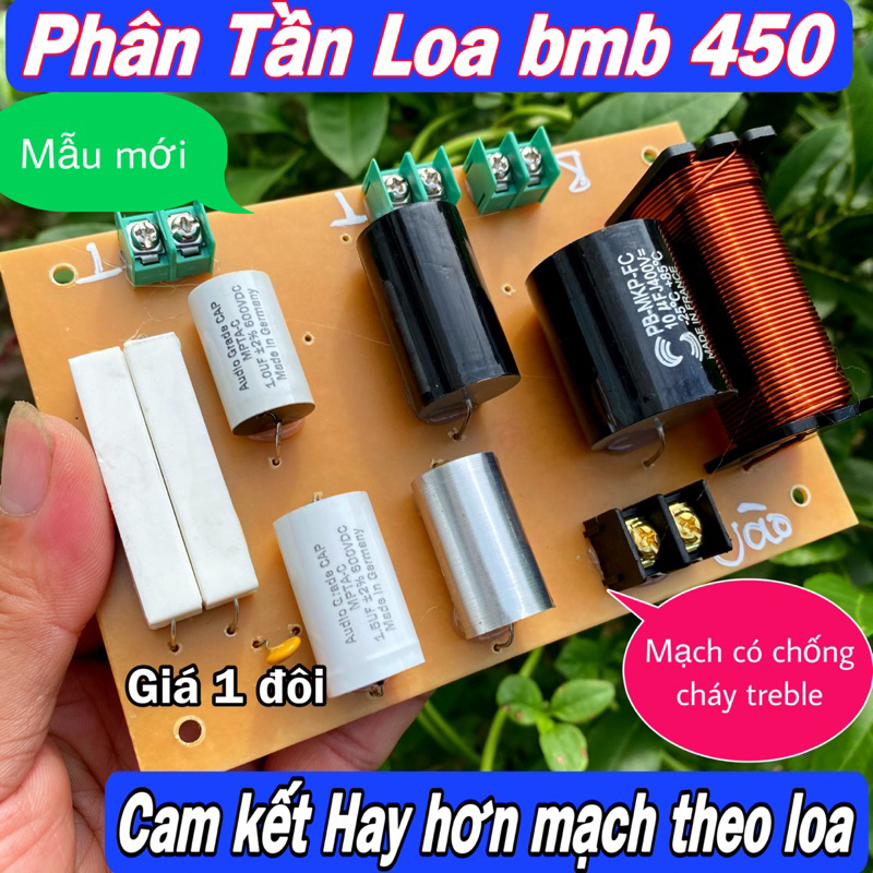 Mạch phân tần loa bmb bass 25
