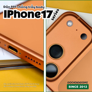 Miếng Dán PPF Chống Trầy Toàn Diện - Bảo Vệ Lưng, Viền, Camera, Màn Hình cho iPhone 17 Pro Max Air