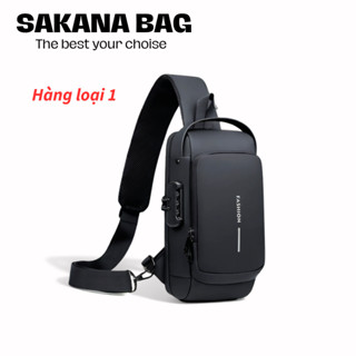  Túi Đeo Chéo Nam Cao Cấp Chống Nước Khóa Chống Trộm Thời Trang Cá Tính T009 