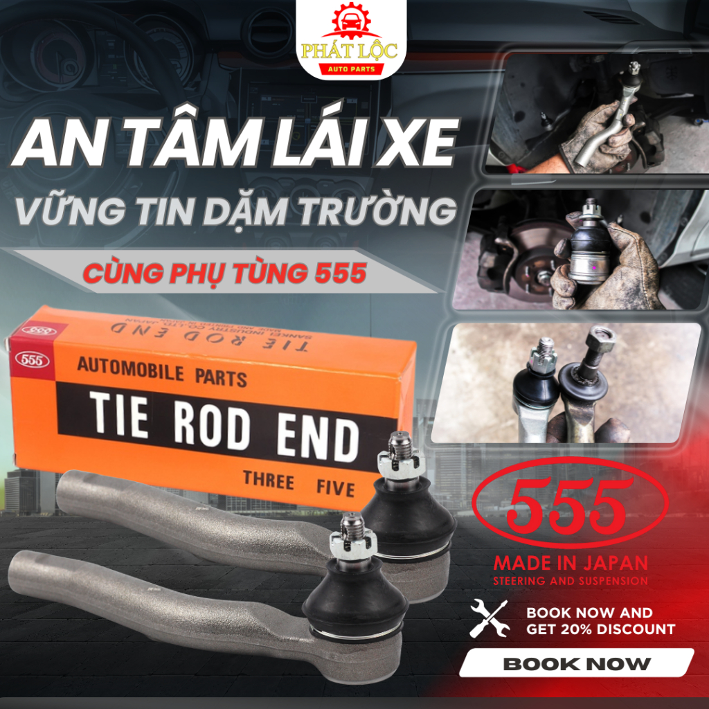 Rotuyn lái ngoài Xpander ( 555 chính hãng)