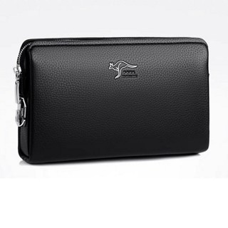 Ví cầm tay nam nữ phong cách thời trang da cao cấp, ví da nam nhỏ gọn tiện dụng đựng giấy tờ, bóp da nam nữ công sở 09