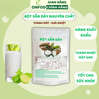  Bột sắn dây nguyên chất ONFOD trà thảo mộc hoa quả thanh nhiệt giải khát hàng xuất khẩu 