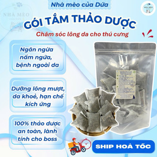 [GIẢM NẤM NGỨA] THẢO DƯỢC TẮM NẤM, GHẺ,VIÊM DA ,BỆNH NGOÀI DA CHÓ MÈO