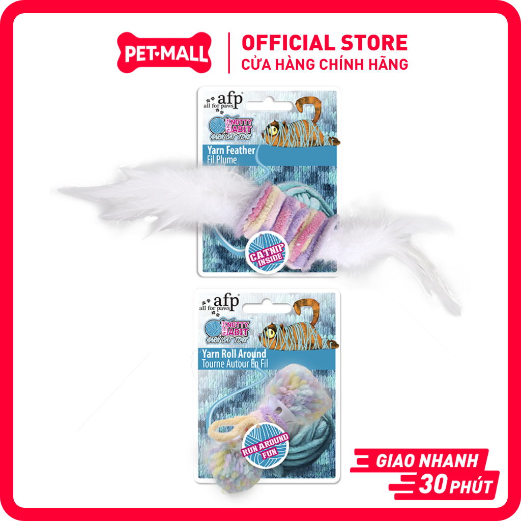 Đồ chơi cho mèo AFP Knotty Habit Yarn Petmall