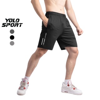  Quần Đùi Thun Nam YOLO DESIGN Thời Trang Thể Thao Năng Động Chất Vải Mềm Mát Co Giãn Tốt Dễ Phối Đồ Tập Gym Chạy Bộ 