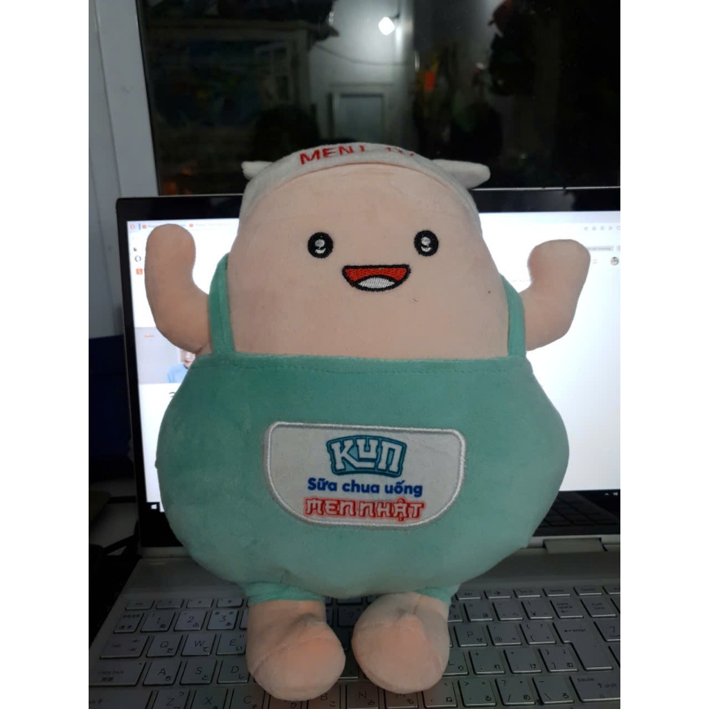 THÚ BÔNG MẶC YẾM CHO BÉ QUÀ TẶNG SỮA KUN MỀM MỊN