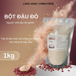 Bột Đậu Đỏ Tự Nhiên 1kg - Nguyên Chất 100% Hạt Đậu Đỏ, Tẩy Tế Bào Chết, Làm Sạch Da, Dưỡng Da Dịu Nhẹ