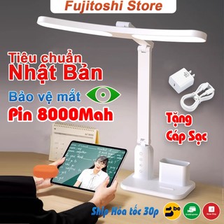  Đèn học để bàn tích điện Tigerlife Cảm ứng 3 chế độ chiều cao 48cm Pin 8000 