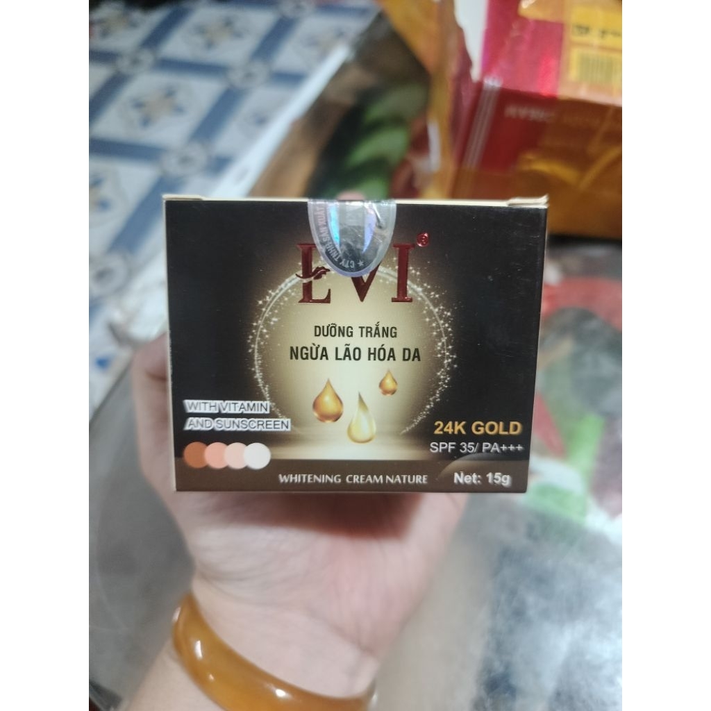 Kem Dưỡng Trắng Ngừa Lão Hoá Evi