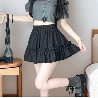 Chân Váy Ngắn Cho Bé Màu Đen DaHi kids Đẹp Năng Động Size 10kg Đến 35kg