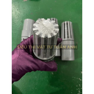 [LUPPE GIẾNG NHỰA XÁM] LÚP PÊ GIẾNG LƯỚI XÁM NHỰA PVC CHÕ BƠM RỌ HÚT NƯỚC LƯỚI 21 27 34 42 49 60 LUP-GIE-XAM