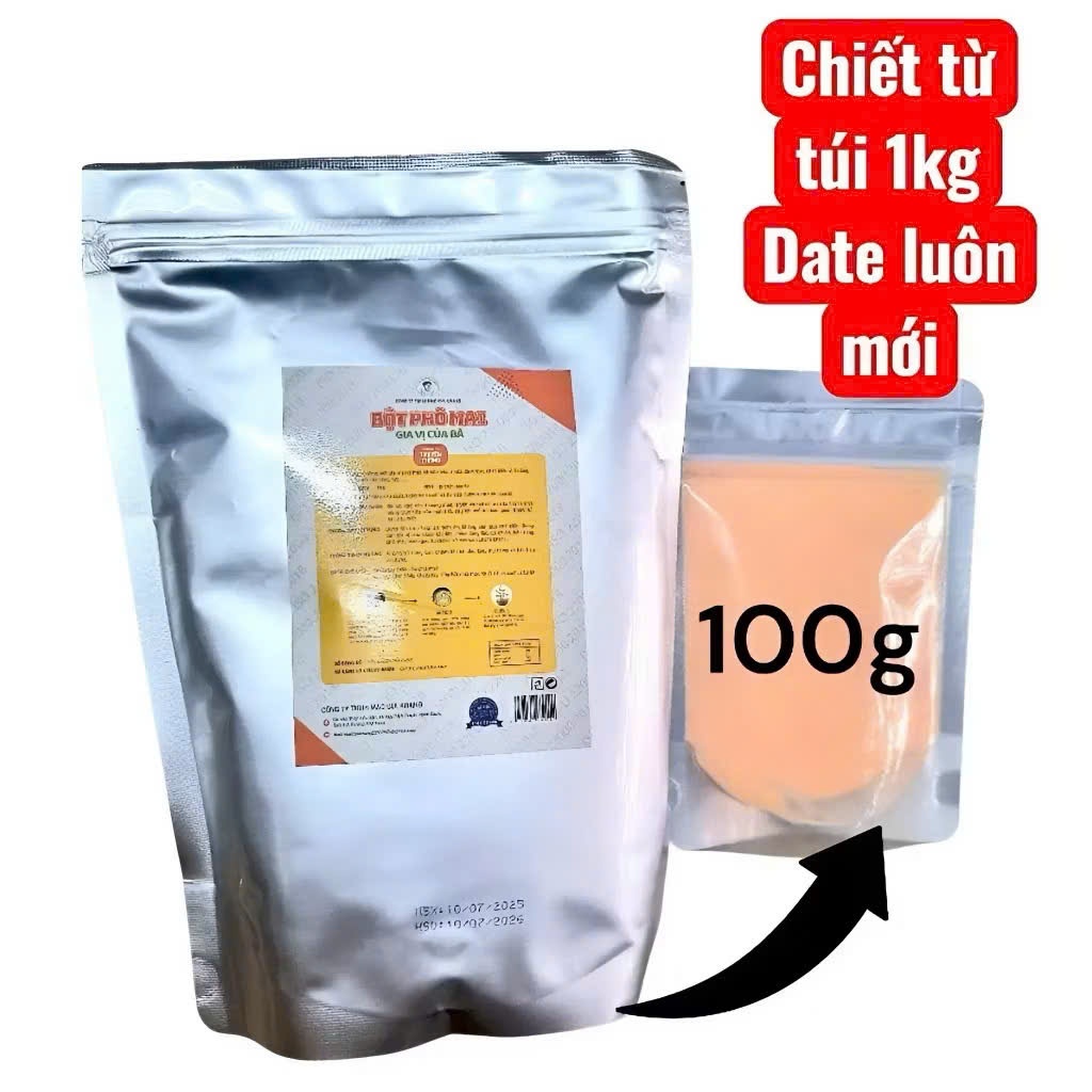 BỘT PHÔ MAI LẮC HÀN QUỐC 100GR