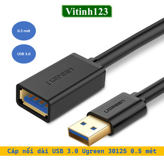 Dây Cáp nối dài USB 3.0 Ugreen 30125, 30126 , 10368, 30127, 10373, 90722