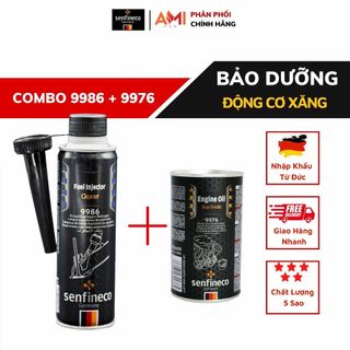 Combo 2 Bảo Dưỡng Định Kỳ Cho Xe Máy Xăng Senfineco 9986 + 9976