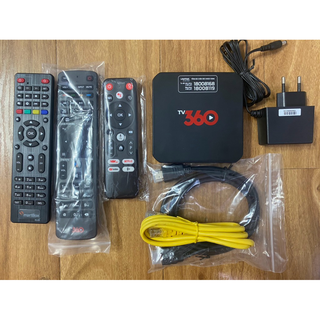 Đầu android Tivi box 360- Xem Truyền hình, Youtube, Bóng Đá Miễn Phí Trọn Đời