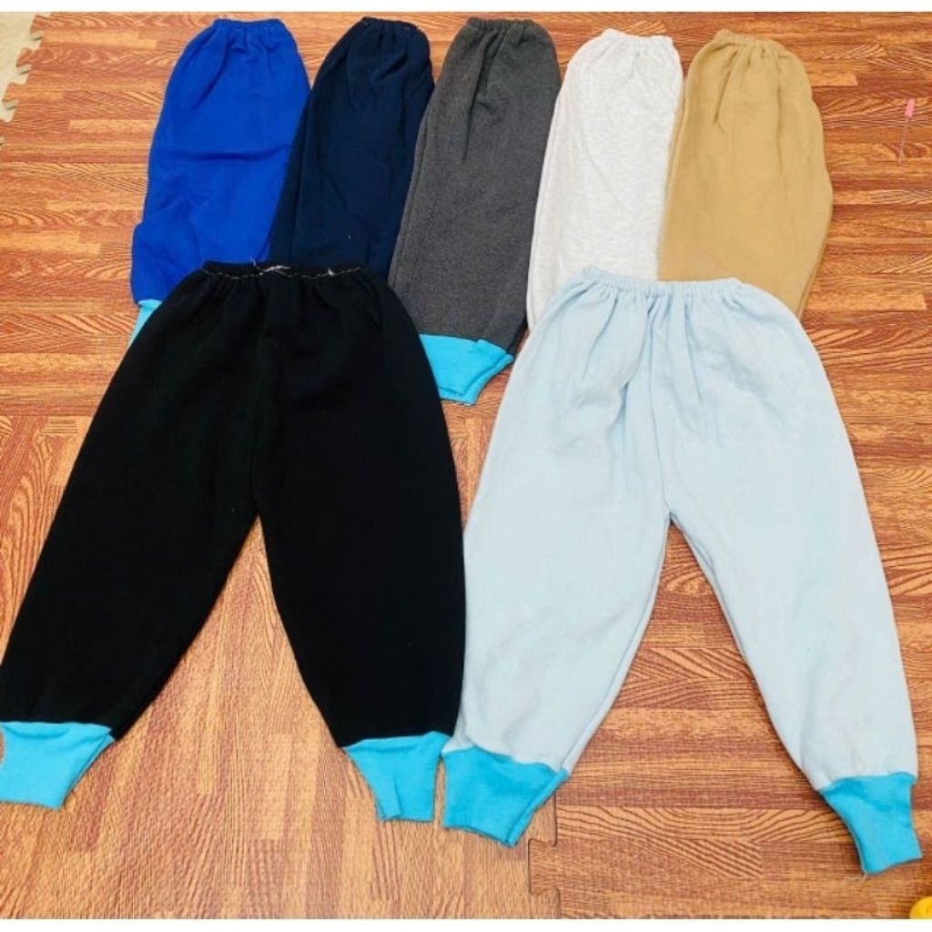  Sét 10 Quần Nỉ Bông Chục Màu Dày Ấm Cho Bé Trai Bé Gái Đủ Size Từ 5-20kg 