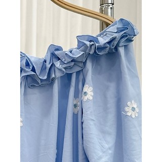 Set áo đôi hoa thêu cao cấp size 42kg đến 100kg đi du lịch - picnic - chụp ảnh