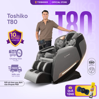 Ghế massage trị liệu toàn thân TOSHIKO T80 đa dạng các bài tập massage công nghệ điều khiển giọng nói mới