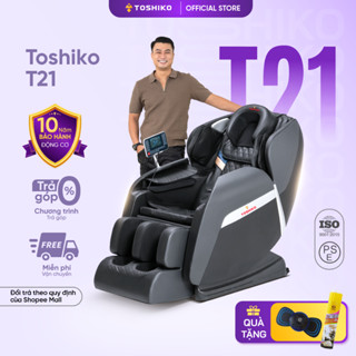 Ghế massage trị liệu toàn thân TOSHIKO T21 Pro cao cấp Bảo Hành 10 năm công nghệ nhiệt hồng ngoại cao cấp