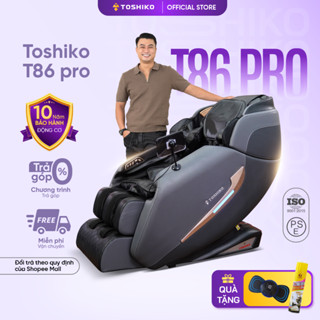 [Con lăn 4D] Ghế massage trị liệu toàn thân TOSHIKO T86 Pro công nghệ con lăn 4D cao cấp giúp thư dãn tại nhà