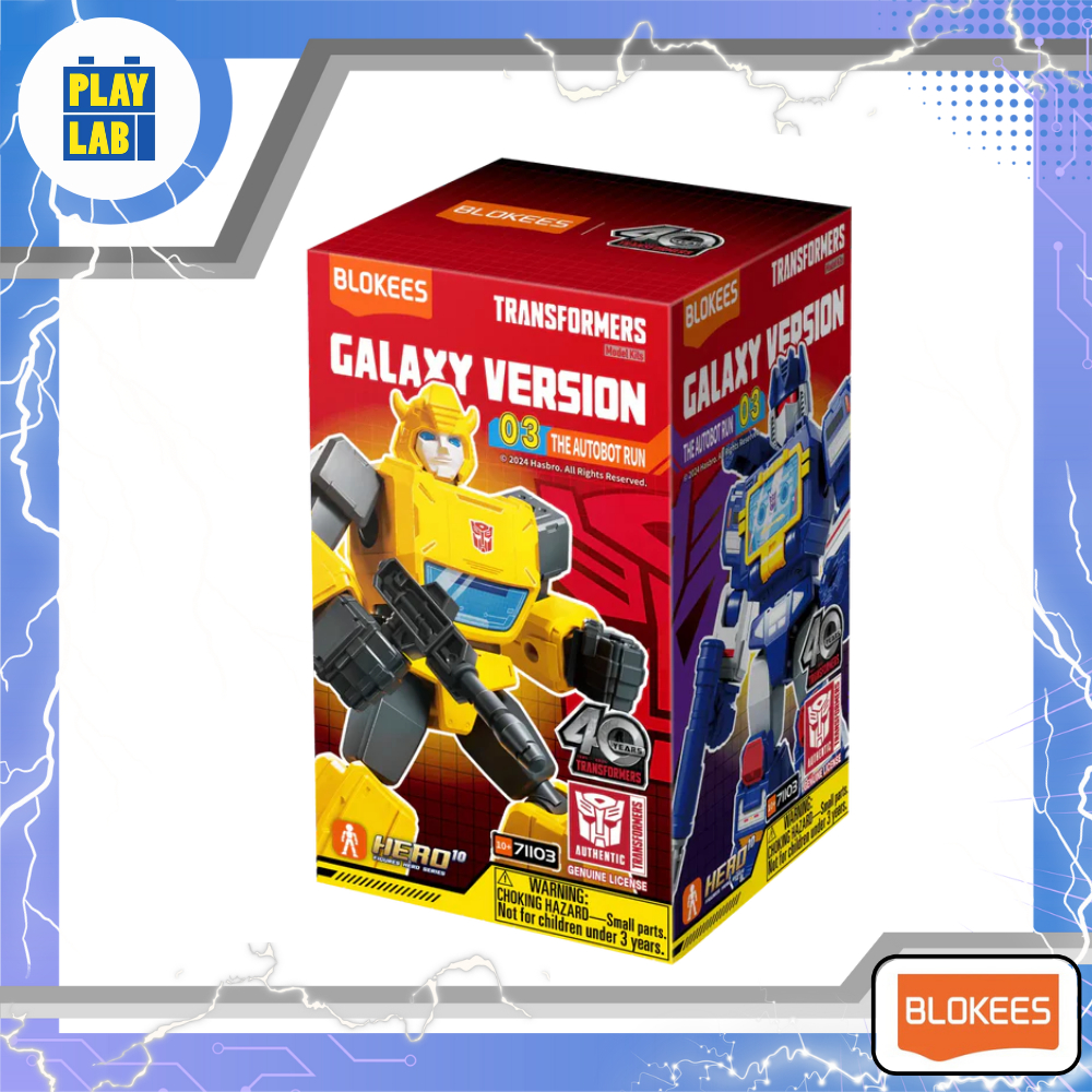 Blokees Figures – Transformers 71103-Galaxy Version 03 – The Autobot Run