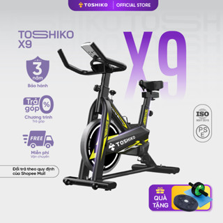 Xe đạp tập thể dục thể thao tại nhà TOSHIKO X9 cao cấp cảm biến nhịp hàng chính hãng tim bảo hành 3 năm
