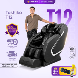 Ghế massage trị liệu toàn thân TOSHIKO T12 Có Màn Hình Cảm Ứng Bảo Hành 6 Năm Công nghệ nhiệt hồng ngoại cao cấp