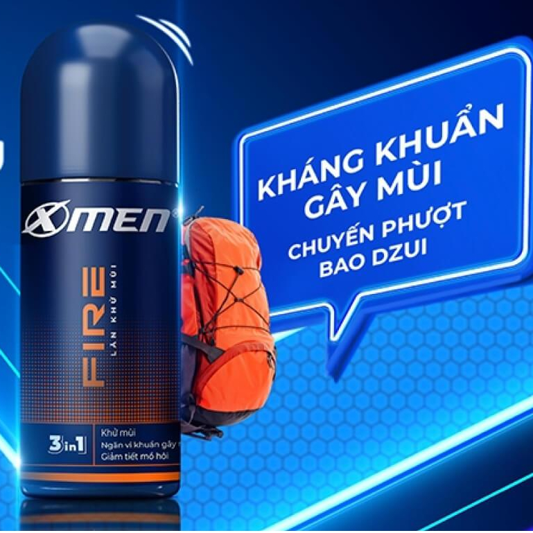 LĂN KHỬ MÙI XMEN FIRE 50ml