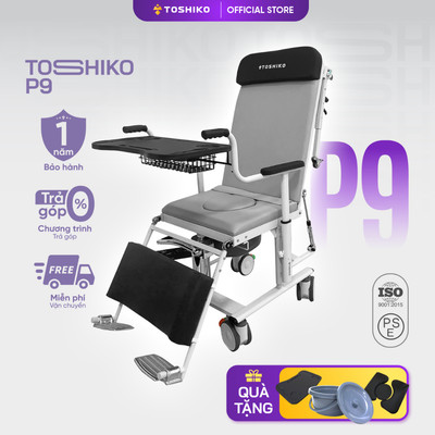 Xe nâng hạ Toshiko P9 nâng hạ Thủy Lực Cho Bệnh Nhân Tiện Lợi, Đa Chức Năng, Ngả Lưng Linh Hoạt