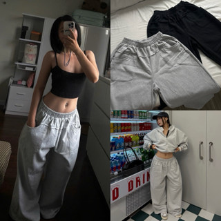 ZICA PANTS - Quần Dài Nỉ DEROSE Nỉ Chân Cua Mềm Lưng Chun Form Xuông Rộng To Tôn Dáng