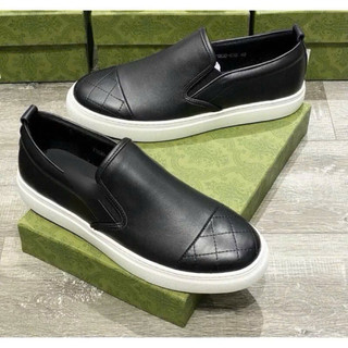 Giày slipon N2 4 phân loại đế cao su chống trơn trượt khâu bao quanh cao 3cm sang trọng