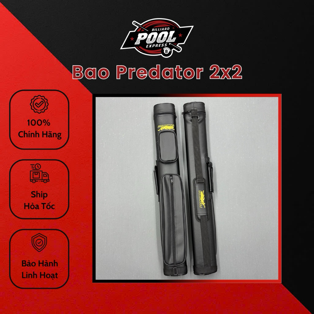Bao cơ bida, Bao gậy Bi-a PREDATOR 2x2