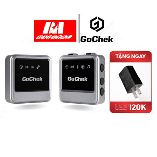 Mic thu âm GoChek Ultra Plus A - Thiết bị thu âm chuyên nghiệp Gochek tích hợp sử dụng đa thiết bị đa chức năng