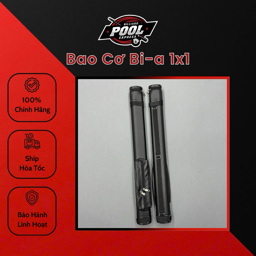 Bao cơ bida, Bao gậy bi-a 1x1 (1 chuôi 1 ngọn)