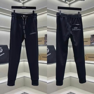  Quần Jogger Nỉ Nam Dolce Logo Thêu Họa Tiết Chữ In Nhiệt Siêu Đẹp Bo Chun Phong Cách Boy Phố Hottrend 