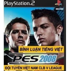 Pes 2008 Tiếng Việt Đĩa Game PS2