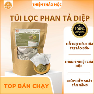  Trà Phan Tả Diệp Túi Lọc Thiện Thảo Mộc  Set 30 Túi  - Hỗ Trợ Tiêu Hóa Nhuận Tràng Thư Giãn 