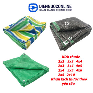  Lưới che nắng may viền đóng khoen nhiều kích thước 