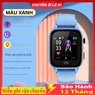  Đồng Hồ Thông Minh Lắp Sim Trẻ Em Q15   Q12 nghe gọi 2 chiều định vị GPS  mạng 4G App kết nối phụ huynh theo dõi con 