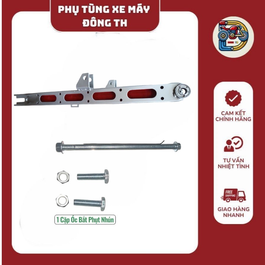 Sonsu Gập Xe Điện 133, Sonsu Dài 50 52 55cm Kèm Cốt, cục canh Gập và Ốc bắt phuộc