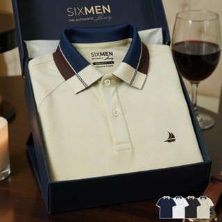 Áo Polo Nam SIXMEN Polo Marin Cổ Bẻ Tay Ngắn Vải Cá Sấu FeelMax Premium Cao Cấp Co Giãn Thoáng Mát