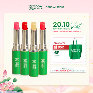 Son dưỡng hồng môi, mềm mịn, mọng nước, giảm thâm môi 3M Cỏ Cây Hoa Lá - 1.5g