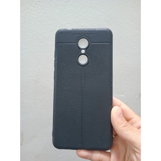 Ốp lưng dẻo vân da Auto Focus cho xiaomi redmi 5