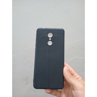 Ốp lưng dẻo vân da Auto Focus cho xiaomi redmi 5