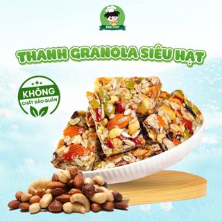Granola Siêu Hạt Dinh Dưỡng Không Đường Shin Food, Hạt Dinh Dưỡng Ăn Kiêng, Bánh Ngũ Cốc Granola Giảm Cân Healthy