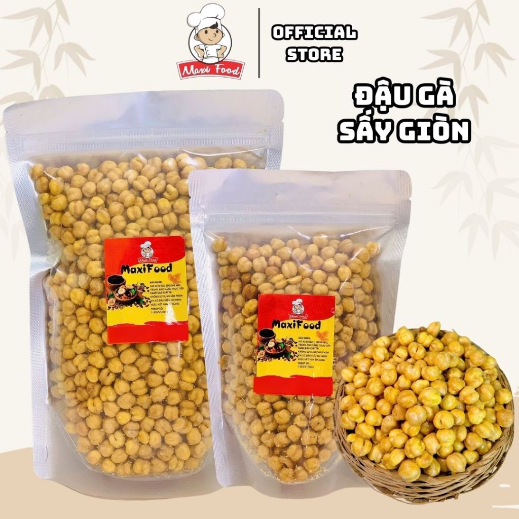 Đậu Gà Sấy Giòn MAXI FOOD