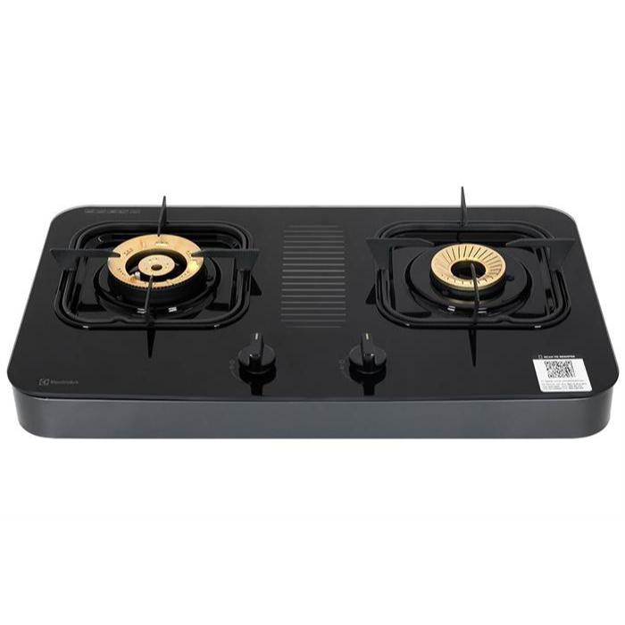 Bếp ga đôi Electrolux ETG7266GKR, ETG7267GKR mặt kính cường lực, có đầu ham tiện lợi,đánh lửa magneto đồ bền cao