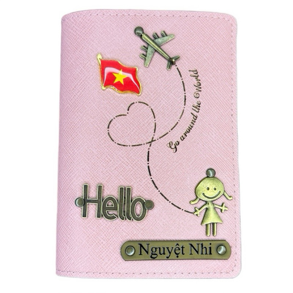 VỎ HỘ CHIẾU  KHẮC TÊN – QUÀ TẶNG CÁ NHÂN HOÁ