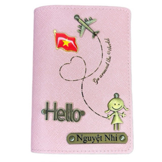 VỎ HỘ CHIẾU  KHẮC TÊN – QUÀ TẶNG CÁ NHÂN HOÁ