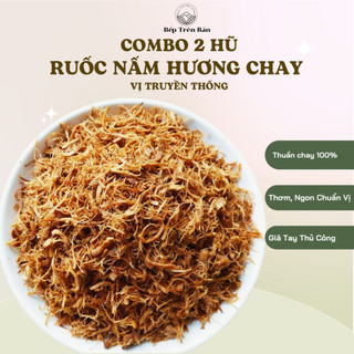Ruốc nấm hương thuần chay vị truyền thống thơm ngon không chất phụ qua, không đường